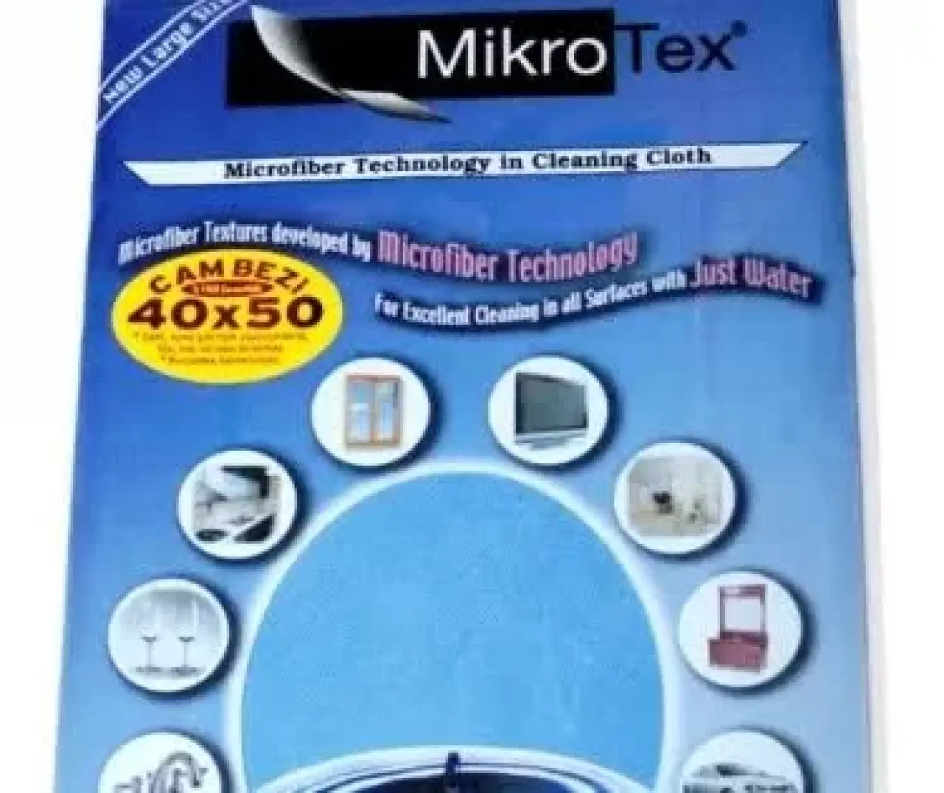 Fame Kitchen Mikrotex TEM002 Deterjansız Cam Bezi