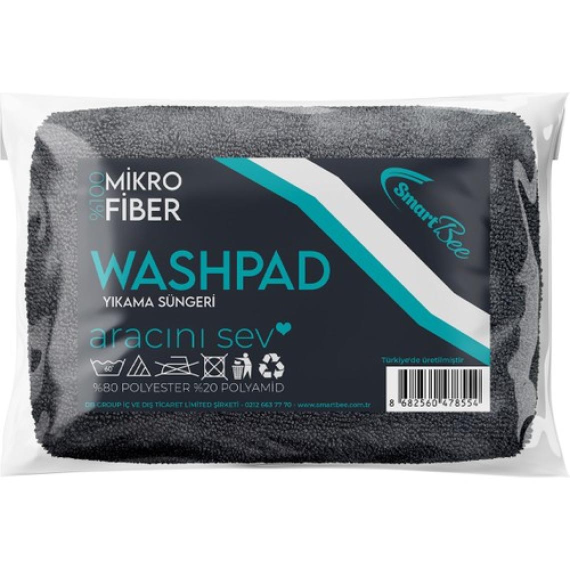 Smartbee Washpad Mikrofiber Oto Yıkama Süngeri