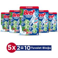 Power Aktiv Katı Tuvalet Bloğu 5 Adet Çam Ikili (5'Lİ SET)