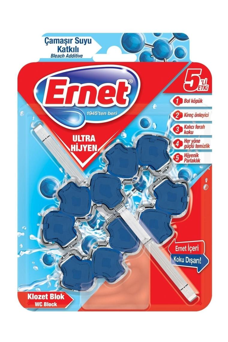 Ultra Hijyen Klozet Blok Çamaşır Suyu Katkılı 2x50 G