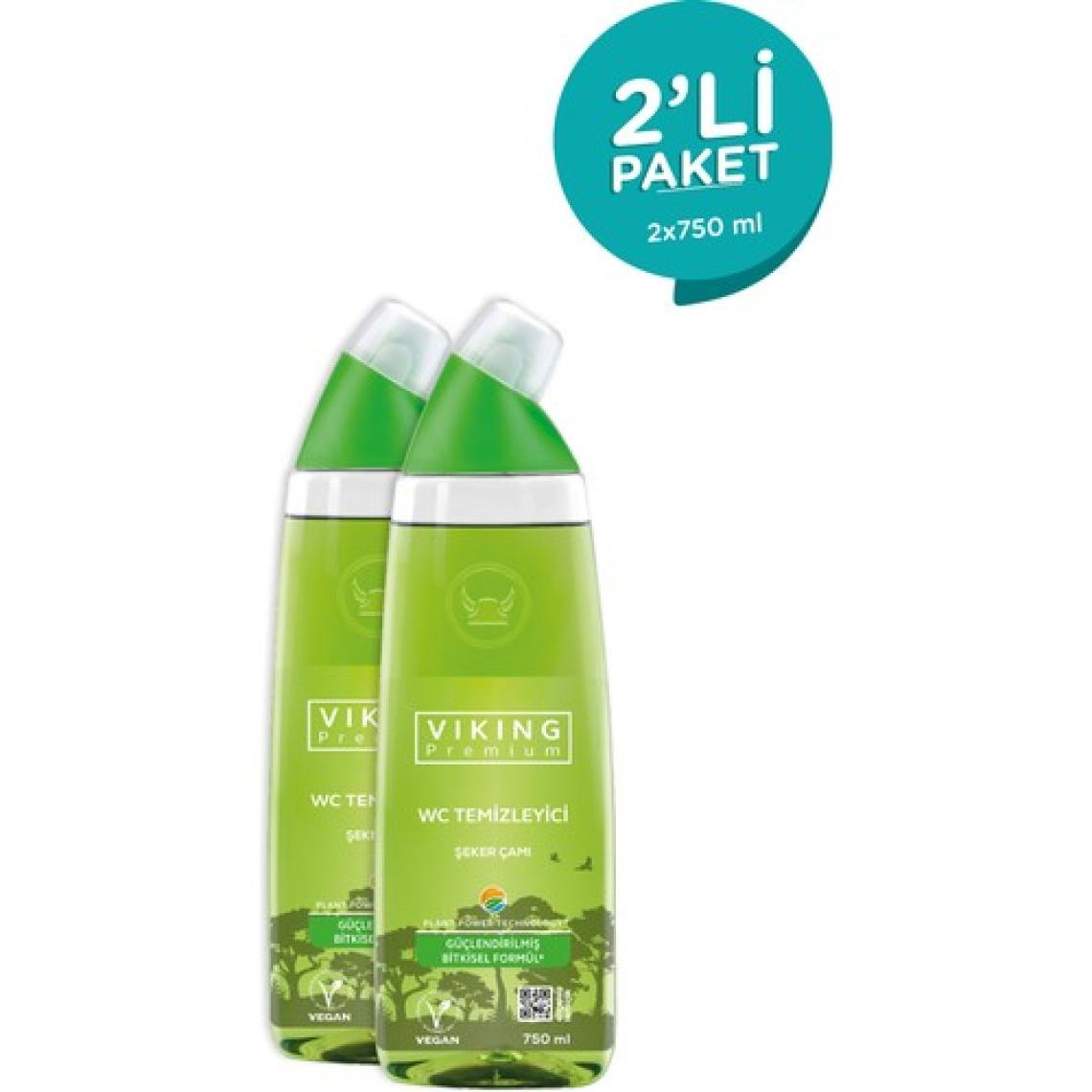 Viking Premium Wc Temizleyici Şeker Çamı 750 ml - 2 'li