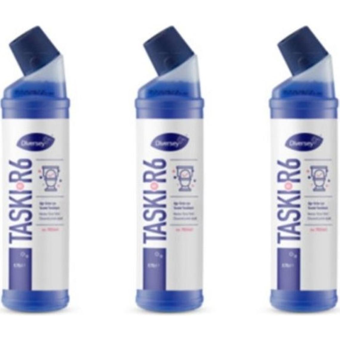Diversey Taski Room Care R6 Ağır Kirler Için Klozet Temizlik Ürünü 750ML-3 Adet