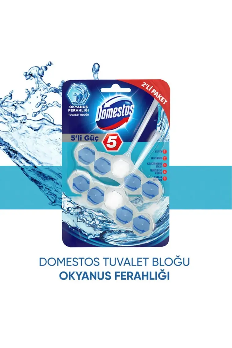 Domestos Tuvalet Bloğu Okyanus Esintisi 100 G