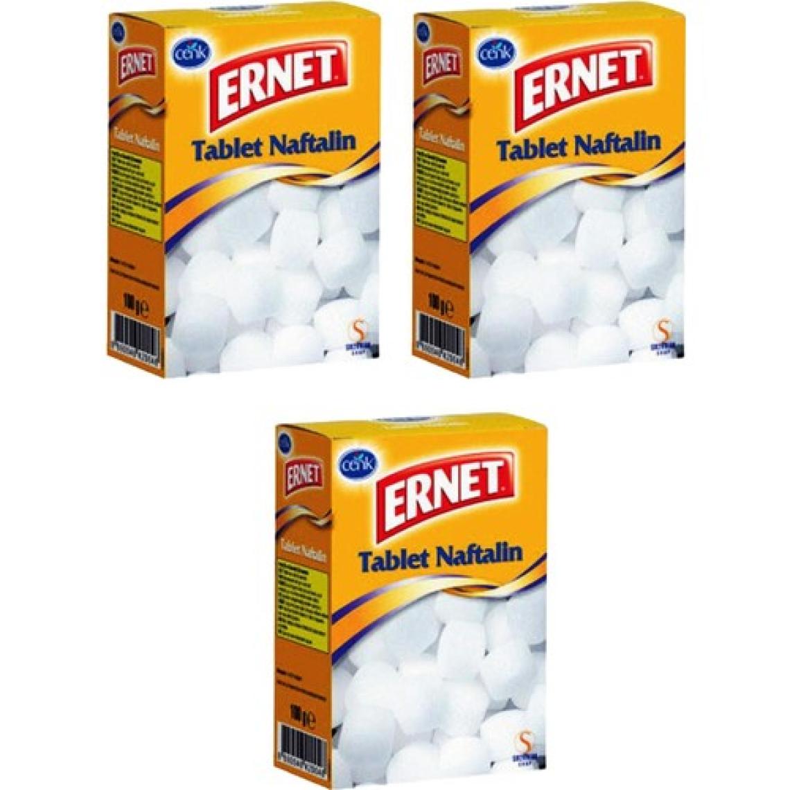 Ernet Tablet Naftalin 100 gr 3'lü