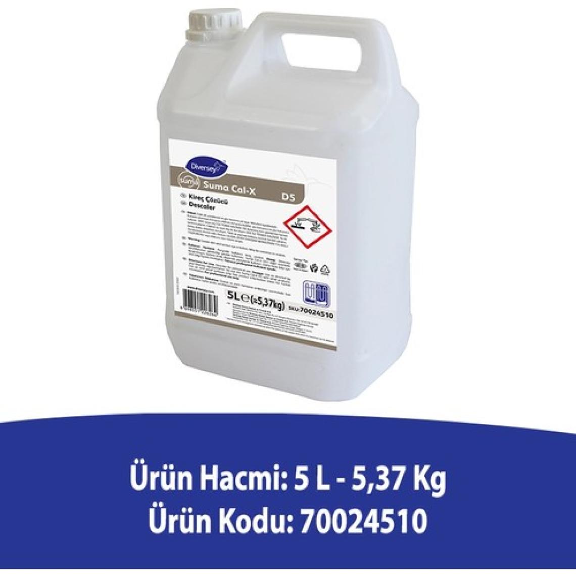 Diversey Suma Cal- X D5 Kireç Çözücü 5 L