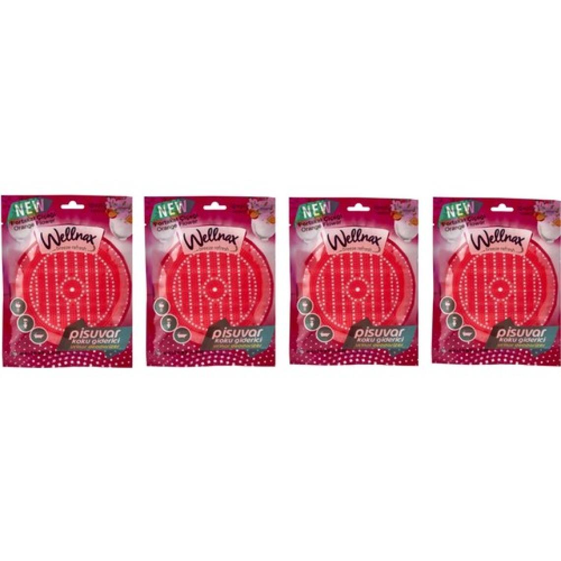 Wellnax Breeze Refresh Pisuvar Koku Giderici Süzgeci Portakal Çiçeği Kokulu X4