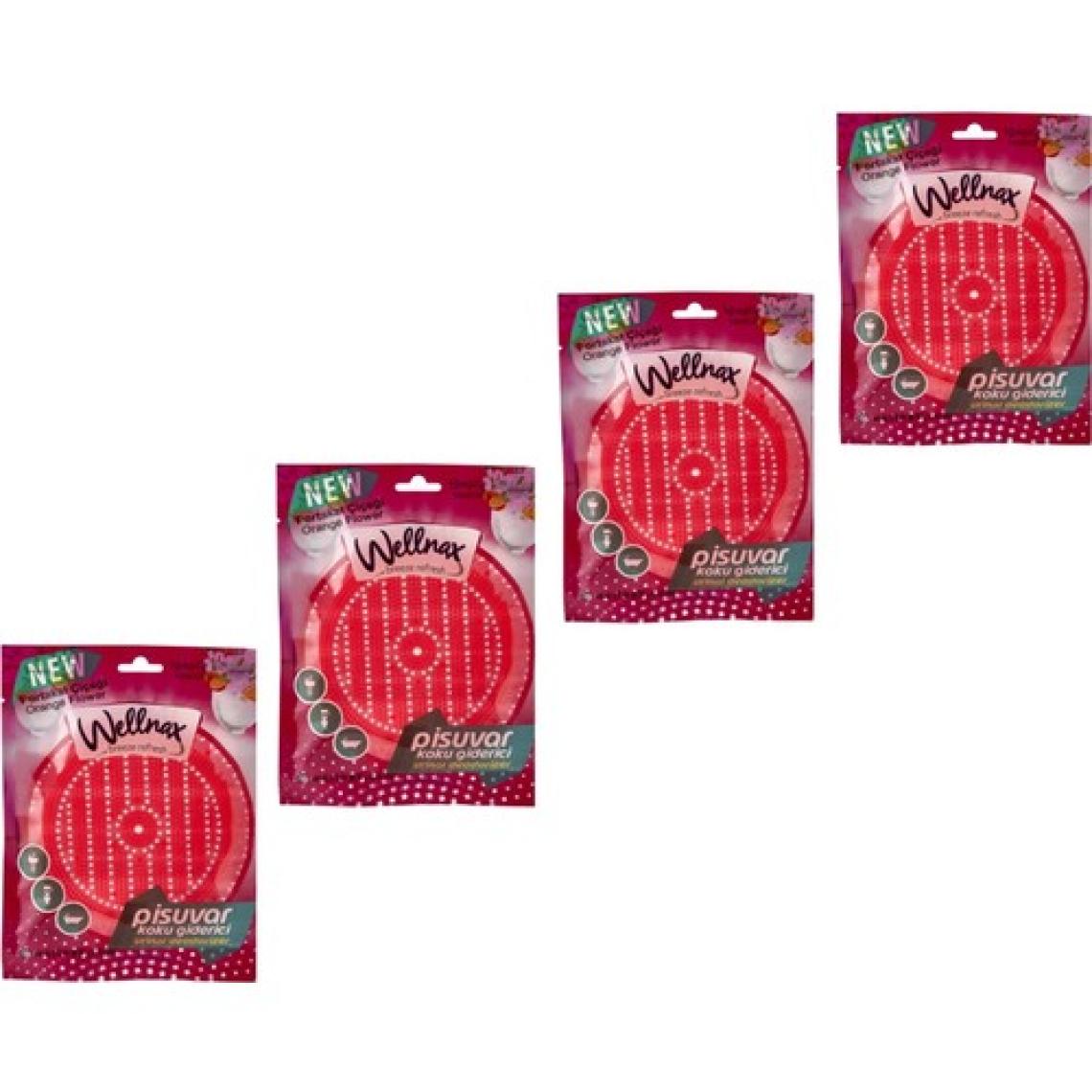 Wellnax Breeze Refresh Pisuvar Koku Giderici Süzgeci Portakal Çiçeği Kokulu X4
