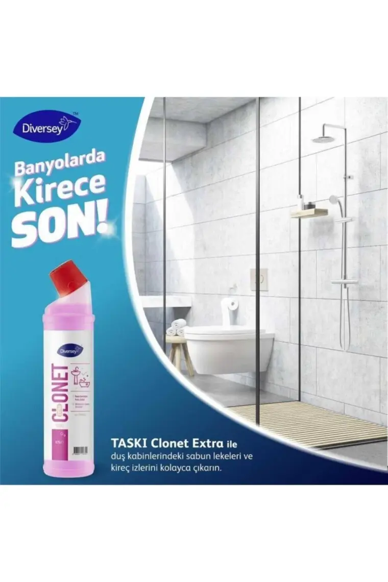 Diversey Taski Clonet Extra 2 x 750 ml + Room Care R6 750 ml