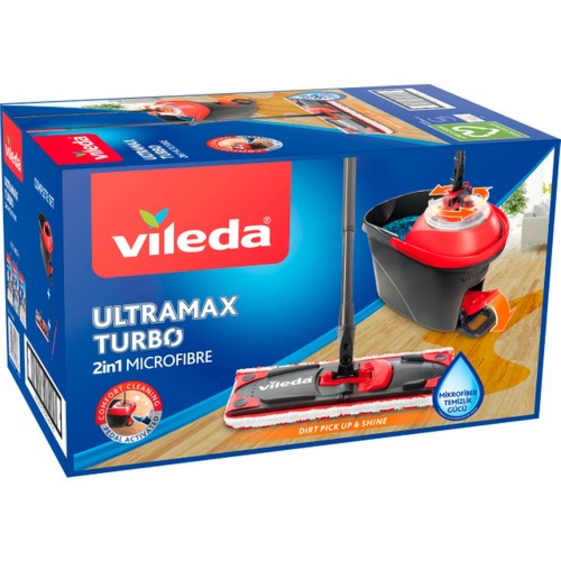 Vileda Ultramax Turbo Pedallı Temizlik Seti