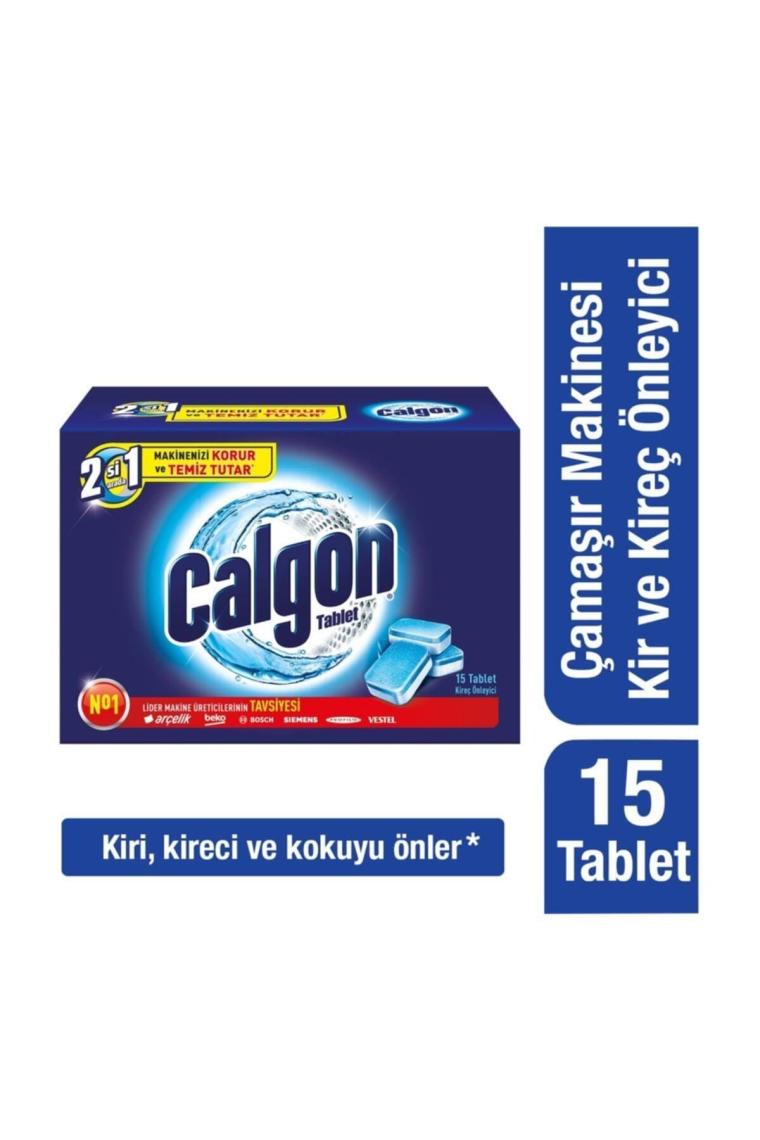 Çamaşır Makinesi Kireç Önleyici Tablet 15'li 3ü 1arada