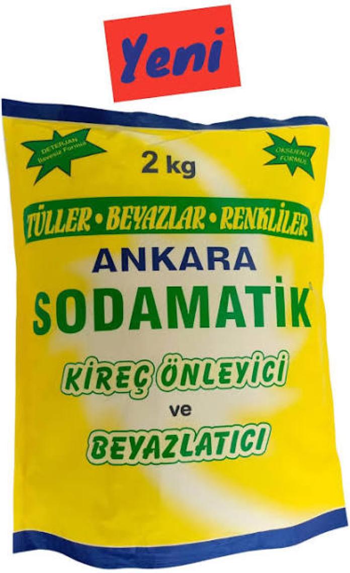 Ankara Sodamatik Kireç Önleyici ve Beyazlatıcı 2 kg