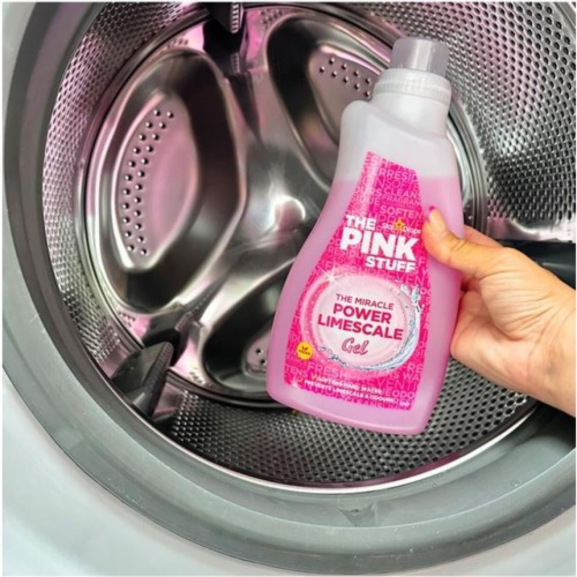 The Pink Stuff Mucizevi Çamaşır Makinesi Temizleyici Kir Koku ve Kireç Önleyici Vegan Jel 1000 ml