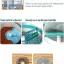 SMARTER Aqua Master Temizlik Seti + 2 Adet Yedek Mop Temiz & Kirli Suyu Ayırma Özelliği Otomatik Temizlik Seti Mop Paspas