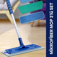 Mikrofiber Mop Üçlü Set