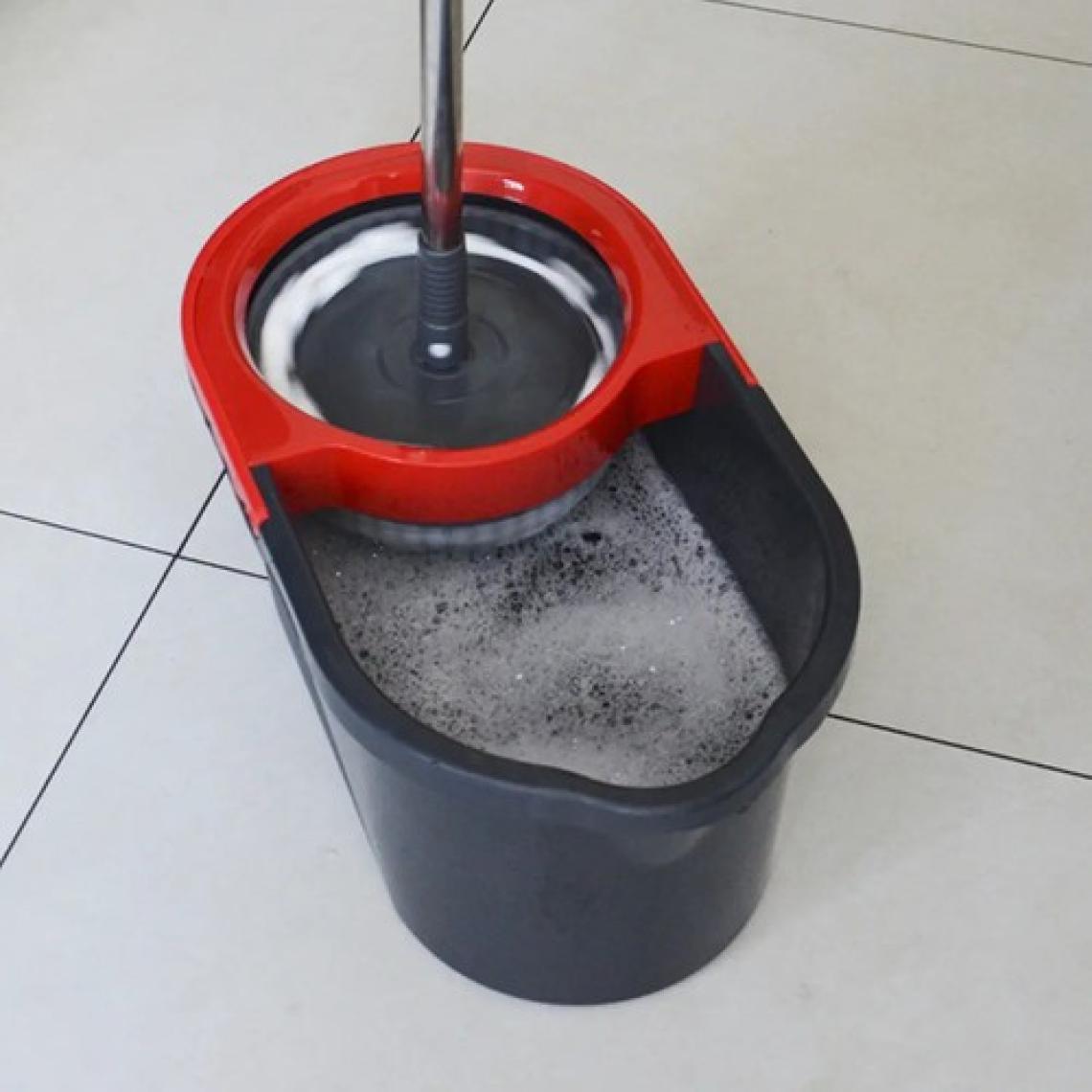 Toptancı Amca Temizlik Seti Vileda 16 Litre Siyah Vileda Dönerli Vilada Seti