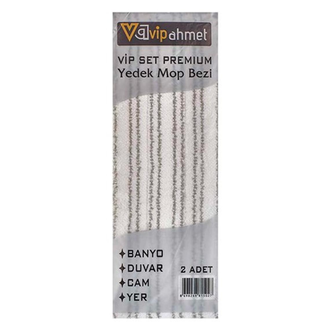 Vip Ahmet Mop Temizlik Seti Yedek Bez 2’li