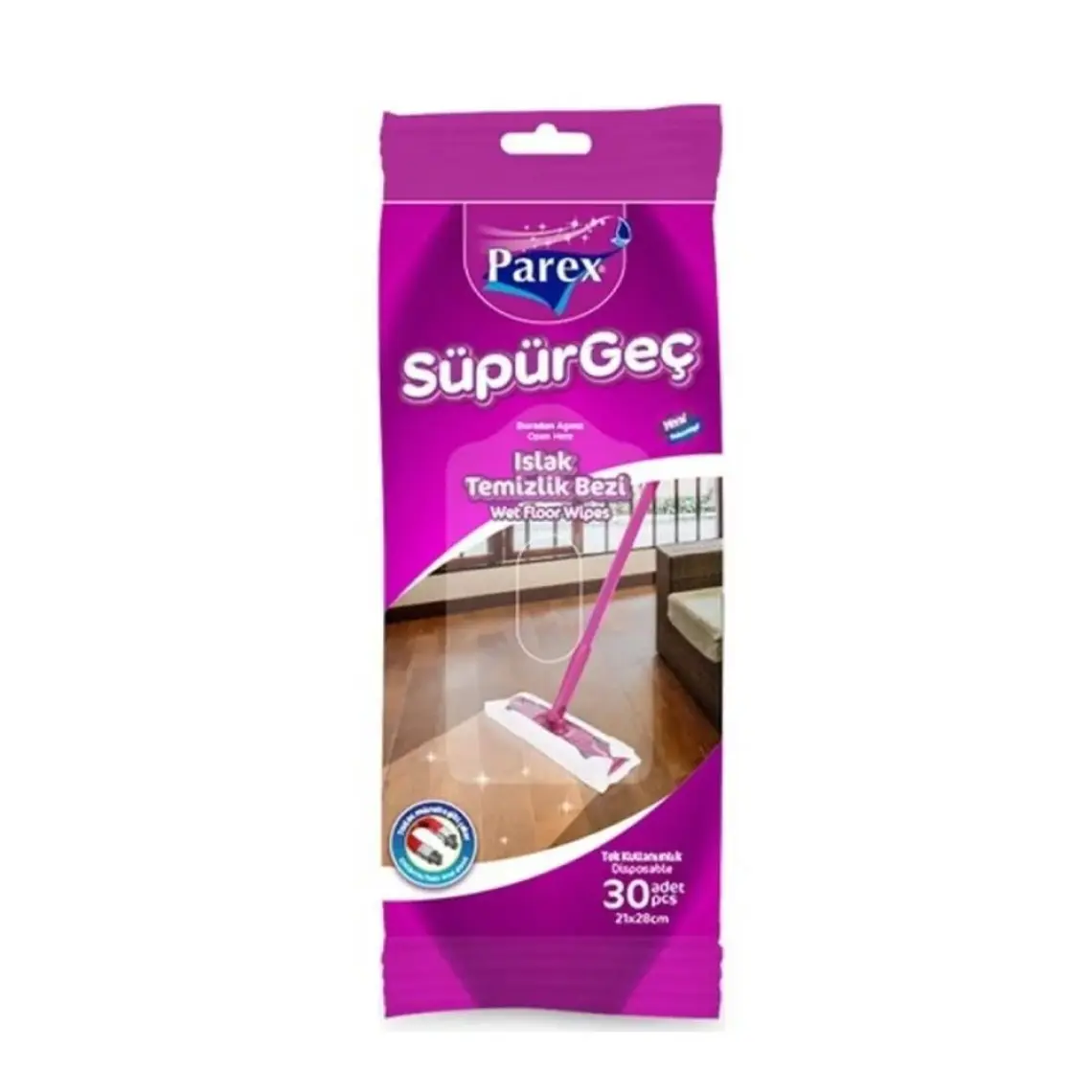 Parex Süpürgeç Islak Temizlik Bezi