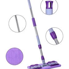 Mor Mop Yedek Bez Hediyeli Yer Mopu Fayans Duvar Yüzey Temizlik Mikrofiber Paspas Balkon Cam Silme