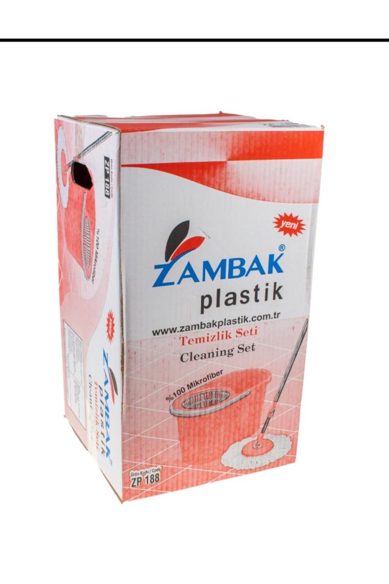Otomatik Dönerli Mop Temizlik Seti Kutulu