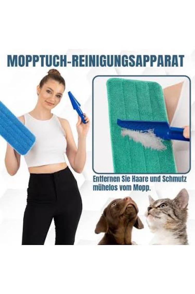 Silva Mikrofiber Tekli Islak Mop Set