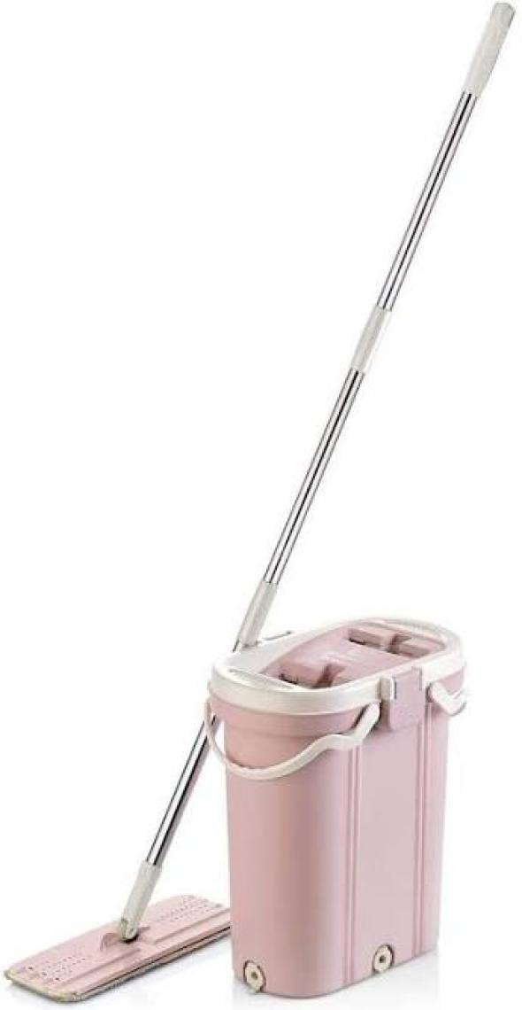 Flora 3 Bölmeli Trio Tablet Mop Seti ve 4 Adet Mikrofiber Bez F405