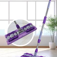 Pony Mandallı Mop Mikrofiber Yüzey Temizlik Seti Paspas Yer Duvar Cam Kıskaçlı Klipsli