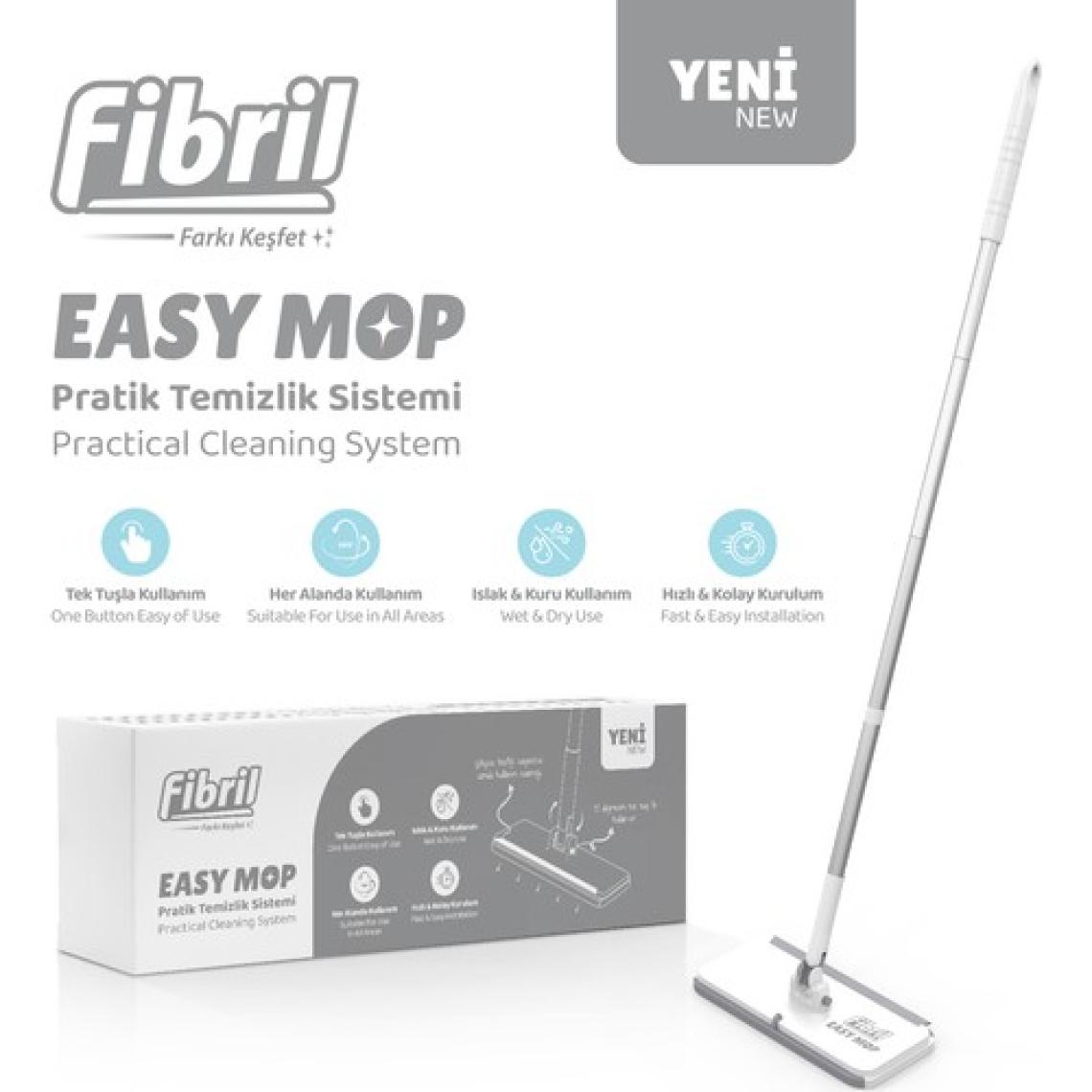 Fibril Easy Mop Pratik Temizlik Sistemi