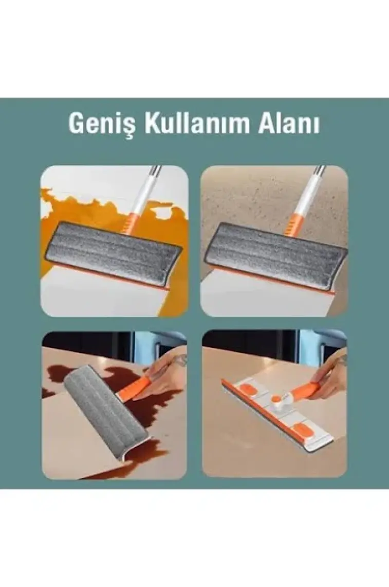Polham 120CM Uzayıp Kısalabilen Teleskopik Mikrofiber Cam Silme Aparatı, Sağlam Bükülebilir Fırça