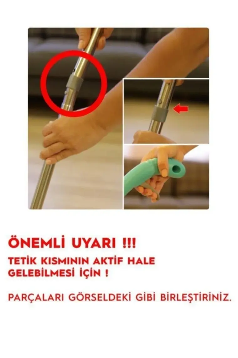 Pony Sprey Mop Set Temizlik Seti