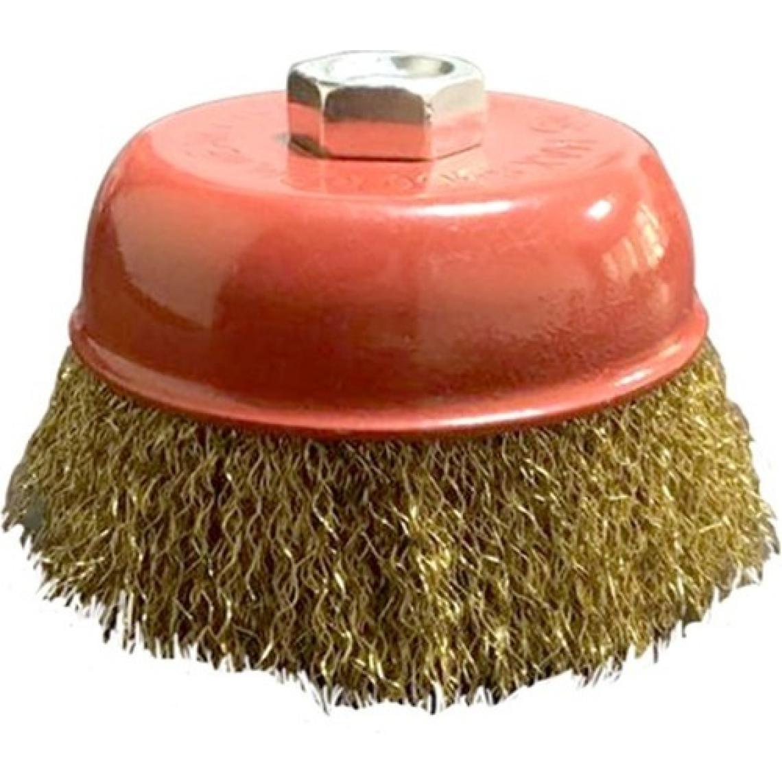 Çanak Saçaklı Tel Fırça 75 mm