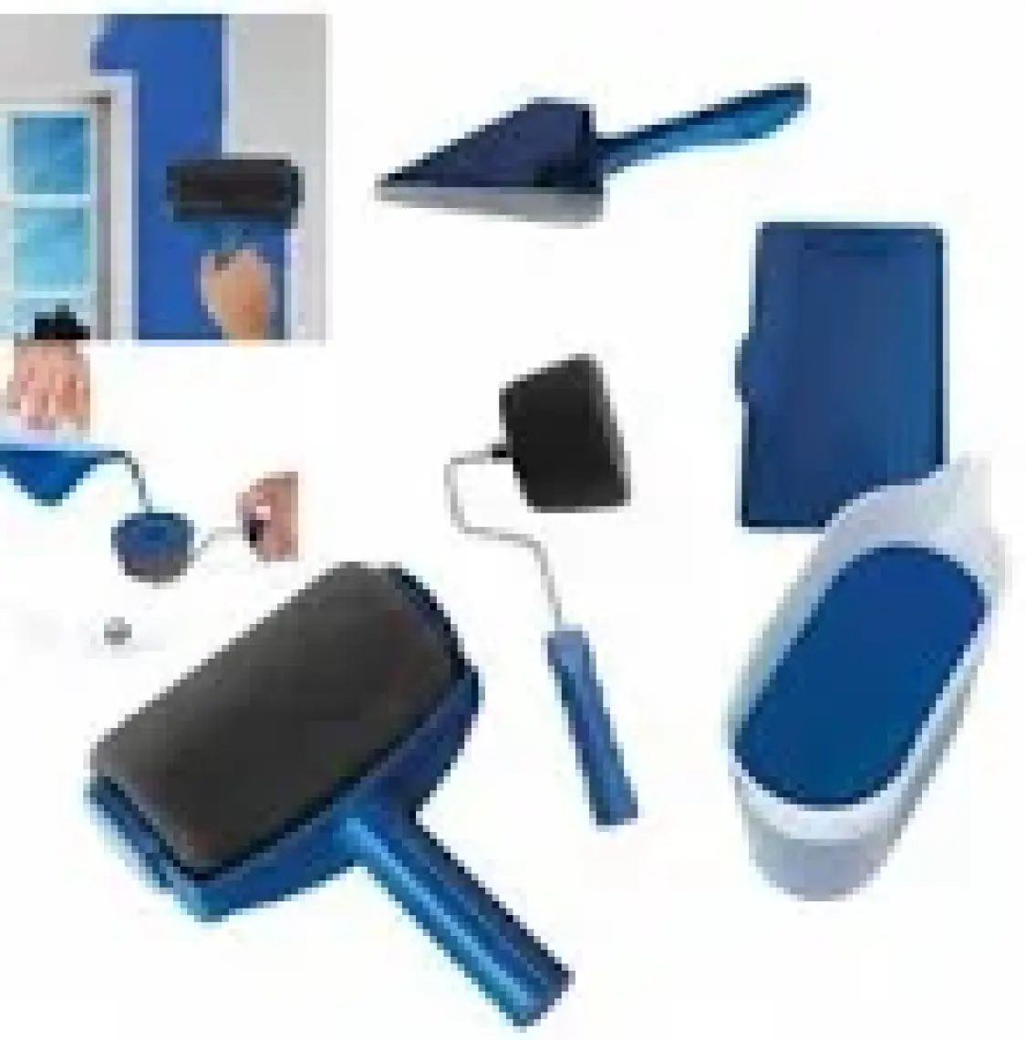 Paint Roller Damlatmayan Boya Rulosu Kolay Zahmetsiz Boyama Seti