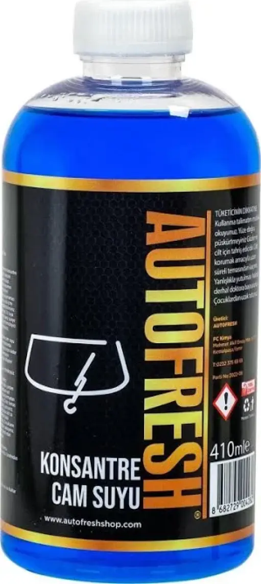 Auto Fresh Araç Konsantre Oto Cam Suyu 410 ml