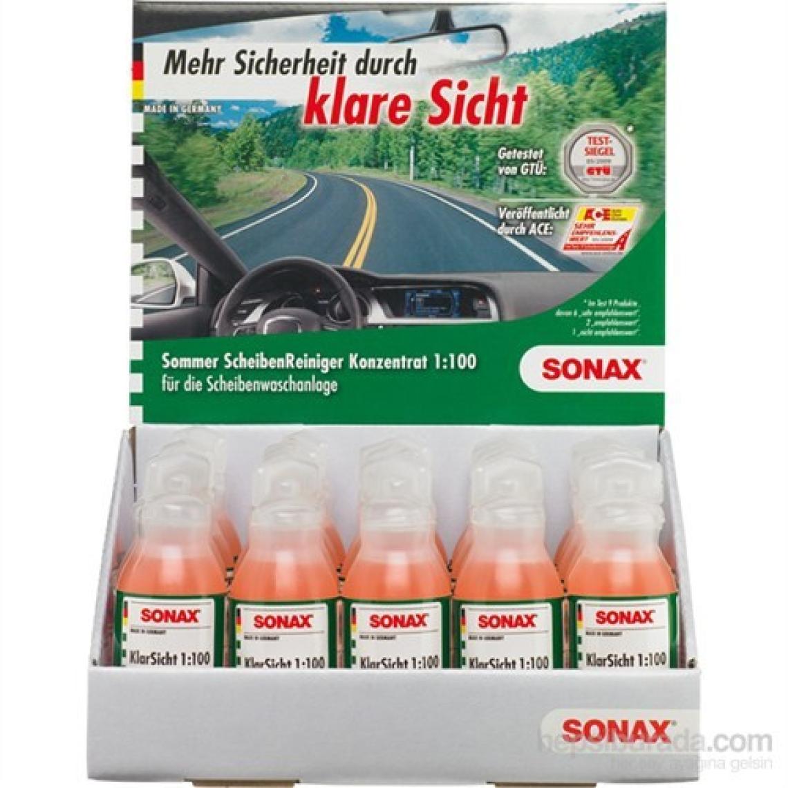 Sonax Konsantre Cam Suyu 1/100 25 ml