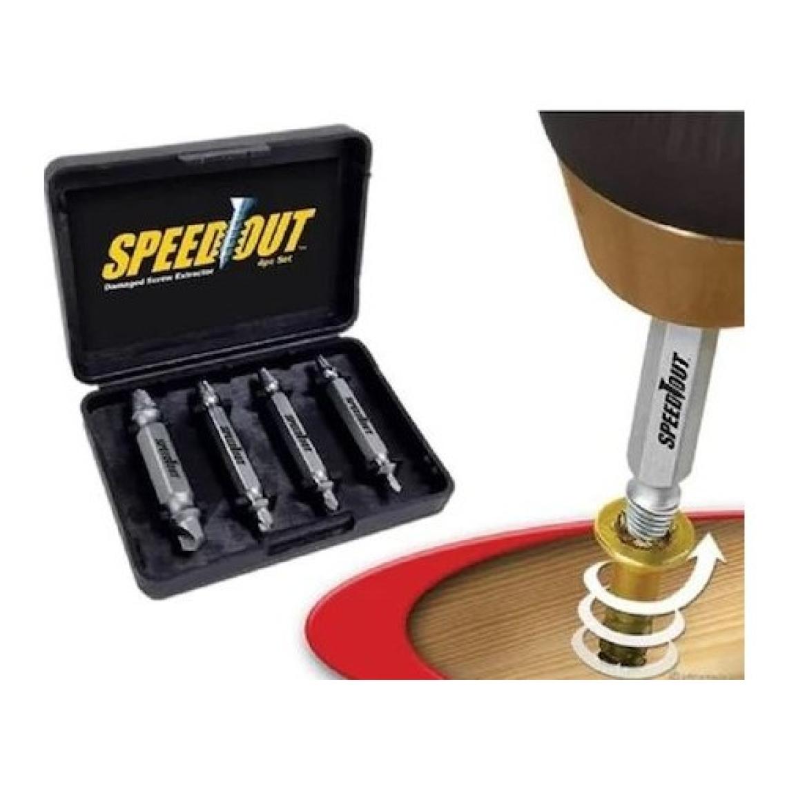Speed Out Hasarlı Vida Çıkarıcı Sökücü Yalama Vida Ucu Çıkartma