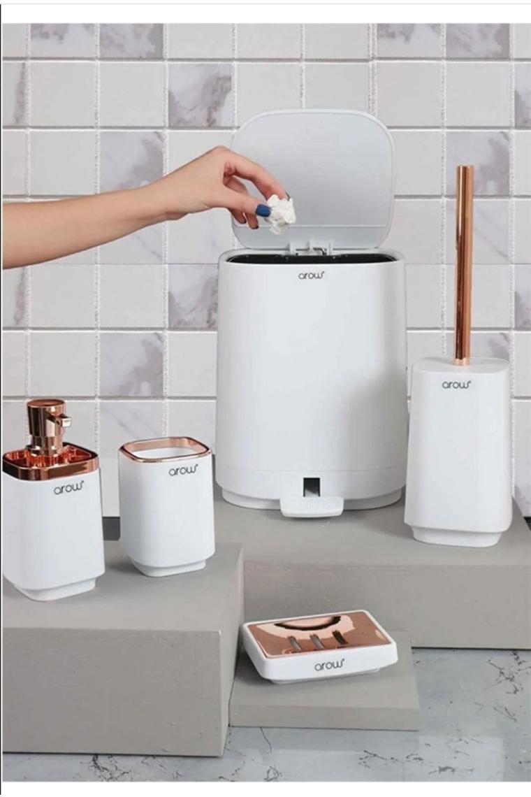 Amara Plastik 5'li Banyo Seti
