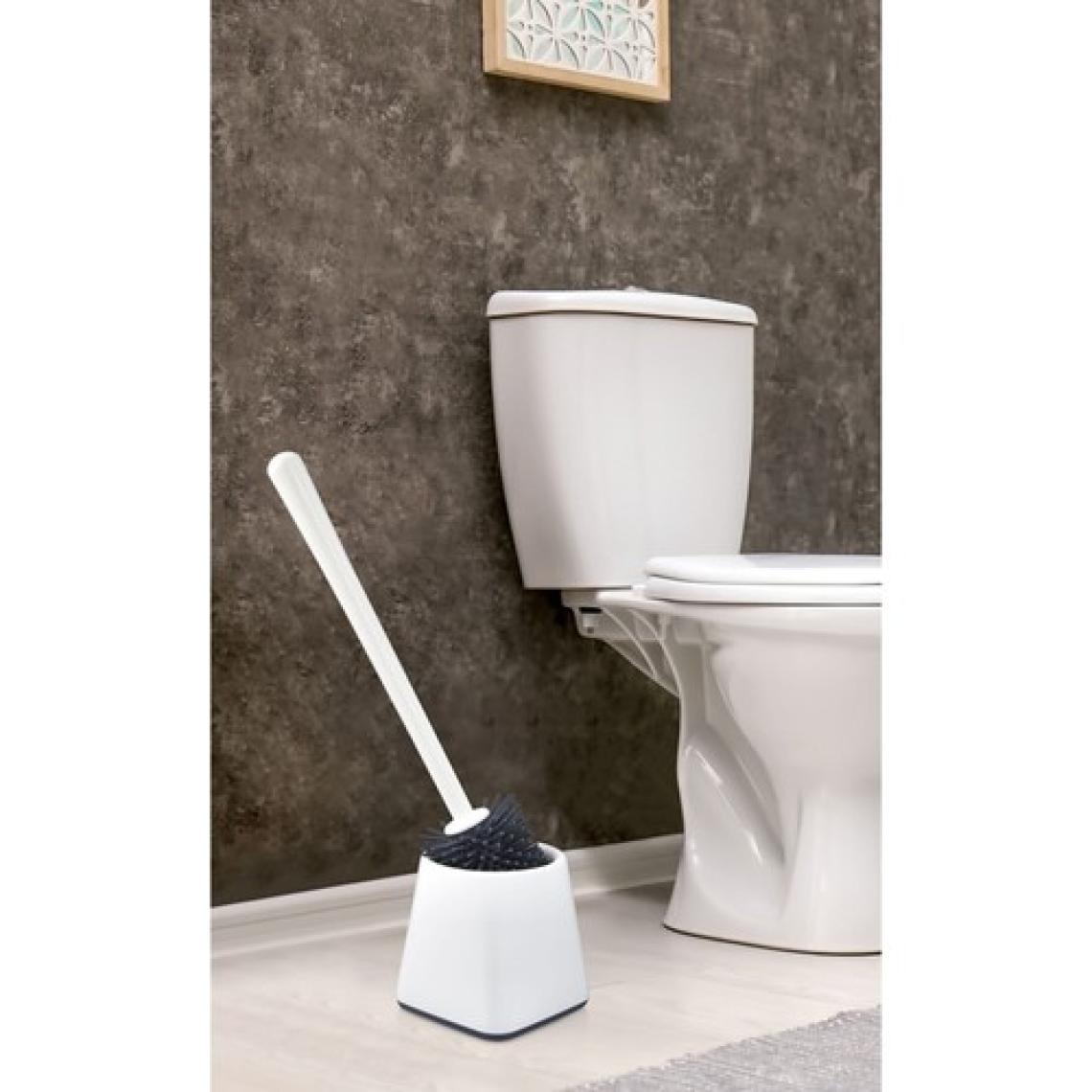 Sas Silikon Wc Tuvalet Banyo Fırçası Klozet Fırçası Kare