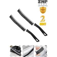 Znp Home Brush | 2'li Ince Derz Pencere Köşe Mutfak Banyo Lavabo Detaylı Temizlik Fırçası