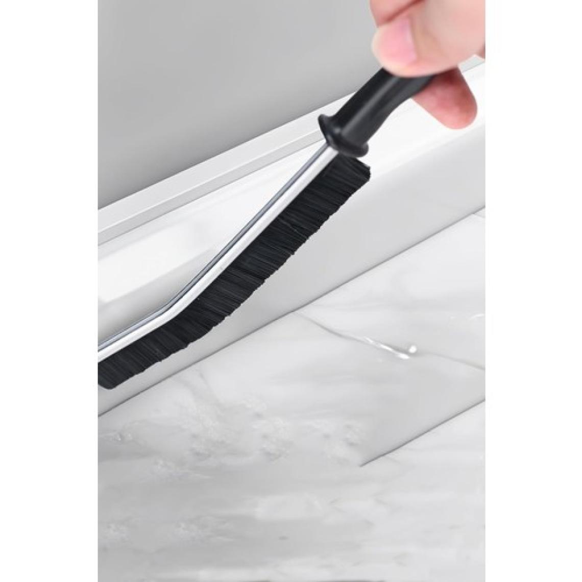 Znp Home Brush | 2'li Ince Derz Pencere Köşe Mutfak Banyo Lavabo Detaylı Temizlik Fırçası