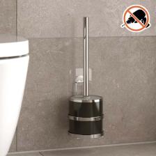 Teknotel Yapışkanlı Paslanmaz Tuvalet Fırçası Krom ST096