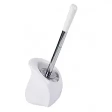 Fame Kıtchen Seramik Beyaz Wc Tuvalet Klozet Fırçası Banyo Seti
