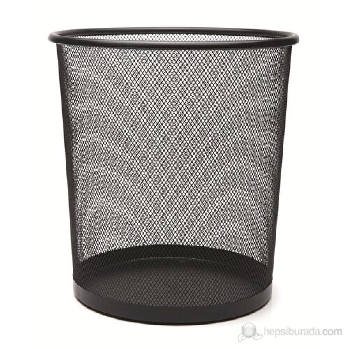 Mas 854 10 lt Metal Tam Perforeli Ofis Çöp Kovası Gri