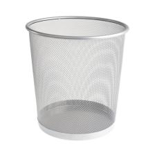 Metal Perfore Çöp Kovası Siyah