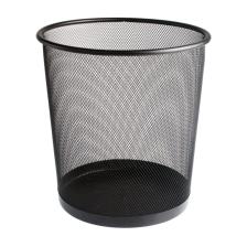 Metal Perfore Çöp Kovası Siyah