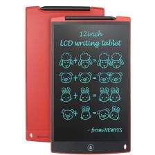 12 İnc Writing Lcd Grafik Dijital Kalemli Çizim Tableti Yazı Tahta Not Yazma Eğitim Tableti