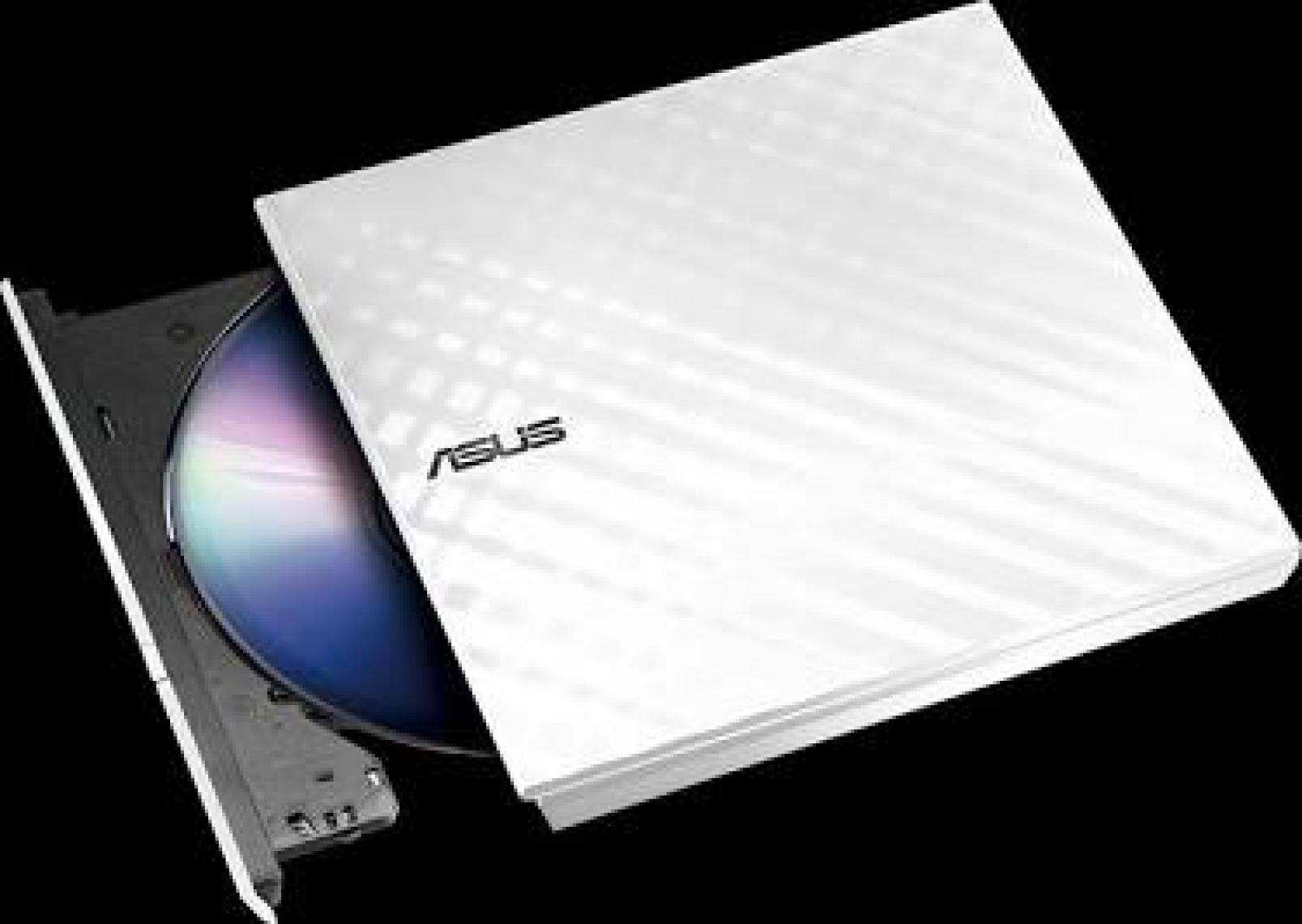 Asus Sdrw-08D2S-U Lıte 8X Harici Dvdrw Slim, Beyaz Dvd Yazıcı Writer
