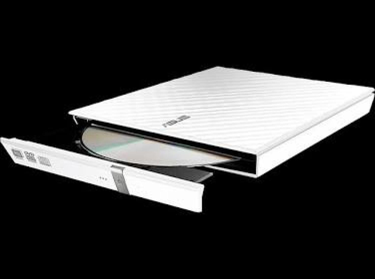 Asus Sdrw-08D2S-U Lıte 8X Harici Dvdrw Slim, Beyaz Dvd Yazıcı Writer