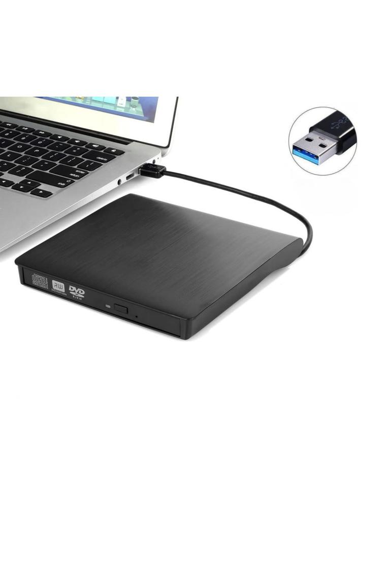 Multizone USB 3.0 Taşınabilir Ultra Ince Harici CD DVD Yazıcı Okuyucu Windows Mac Uyumlu