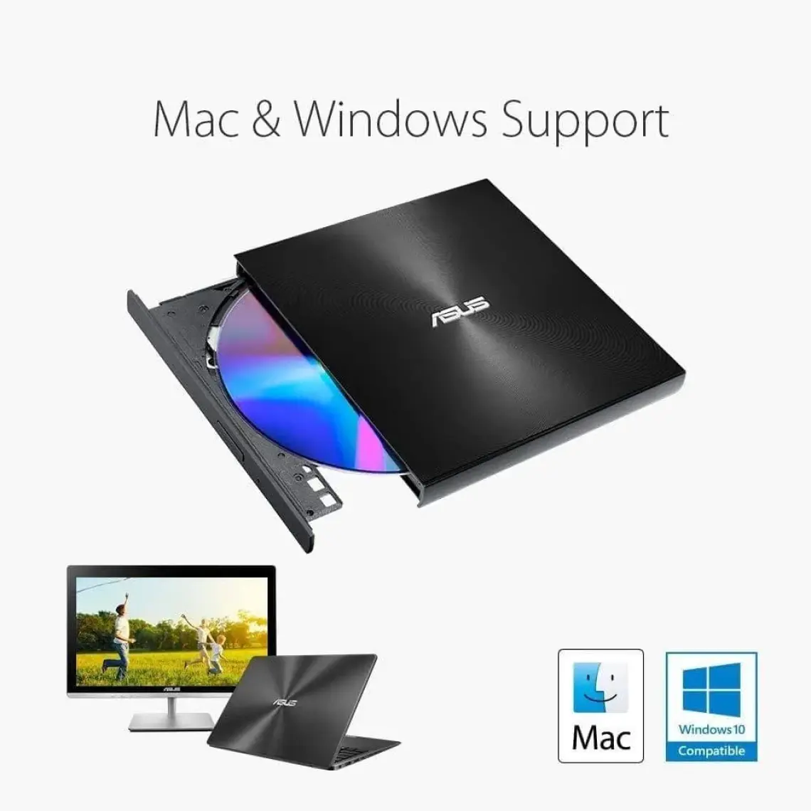 Asus ZenDrive U7M 1000 Yıl M-Disc, USB 2.0 destekli Harici DVD Yazıcı SDRW-08U7M-U