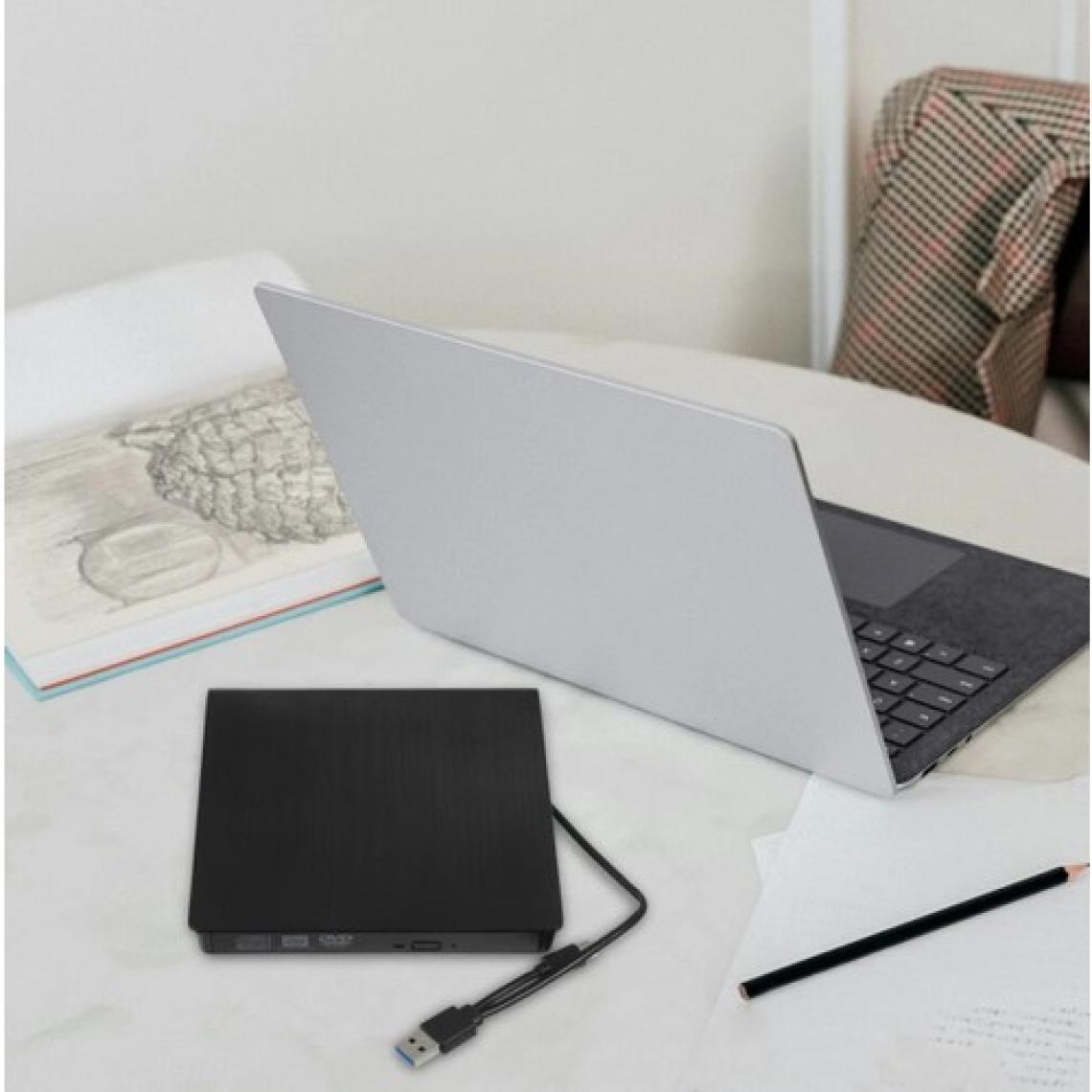Maxgo 3124 Harici DVD Rw External Taşınabilir Ultra Ince USB 3.0 Tyce C Cd/dvd Optik Okuyucu