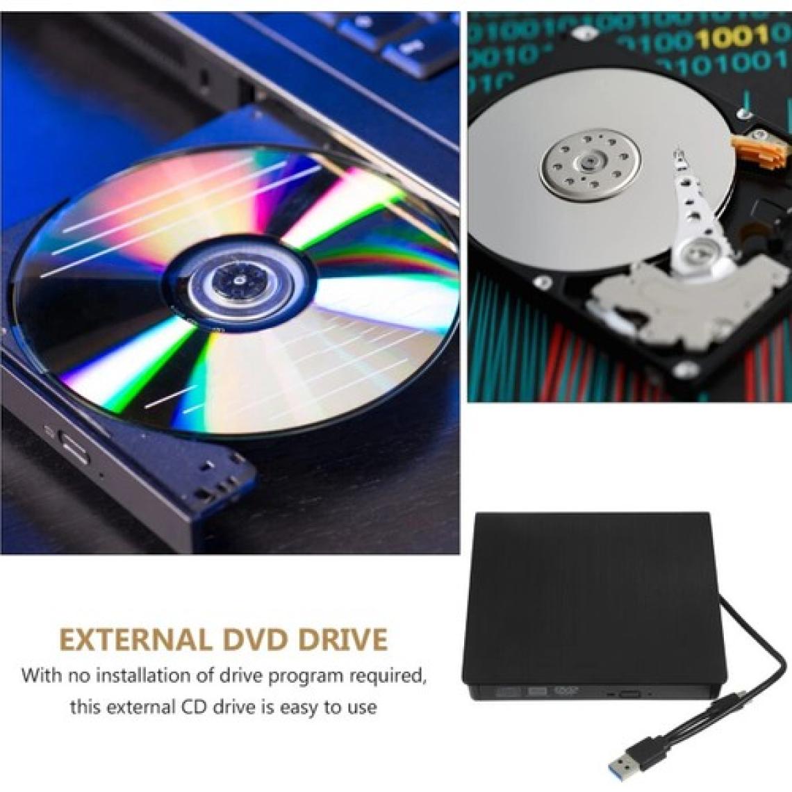 Maxgo 3124 Harici DVD Rw External Taşınabilir Ultra Ince USB 3.0 Tyce C Cd/dvd Optik Okuyucu